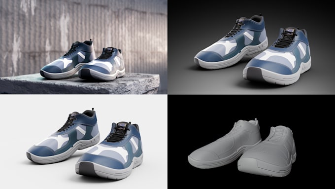 Gig Preview - Create a 3d model and rendering of your product