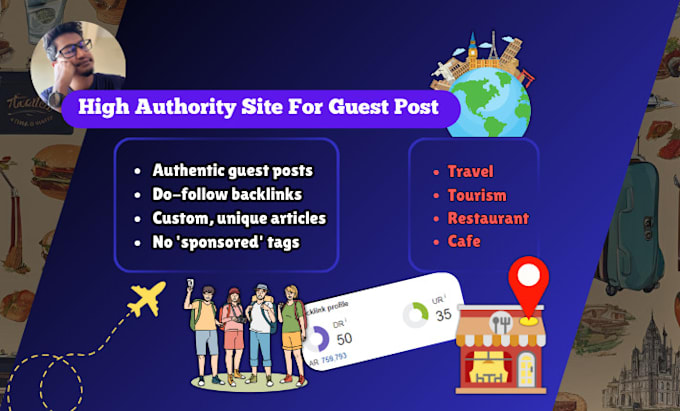 Gig Preview - Write and publish your travel guestpost on cabinhaunt,com