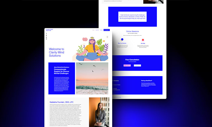 Gig Preview - Do figma website design or website ui ux design