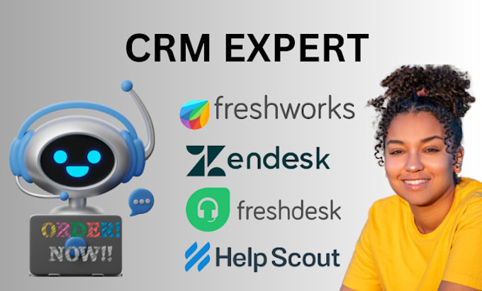 Gig Preview - Setup freshdesk freshsales freshchat helpscout zendesk and freshwork service