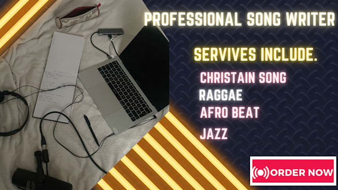 Gig Preview - Be the singer and songwriter for your christain songs, edm, raggae, jazz