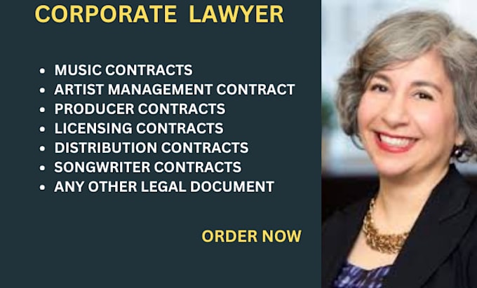 Bestseller - provide legal music and entertainment law contracts, agreements and consultation