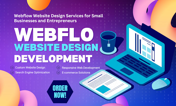 Bestseller - design a custom webflow website for your business