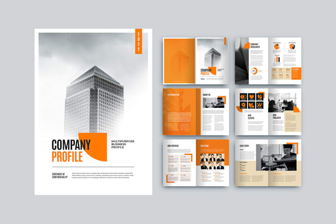 Gig Preview - Design business brochure, company profile, catalog, business proposal