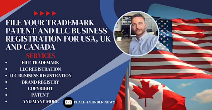 Bestseller - file your trademark, patent and llc for USA, canada and UK