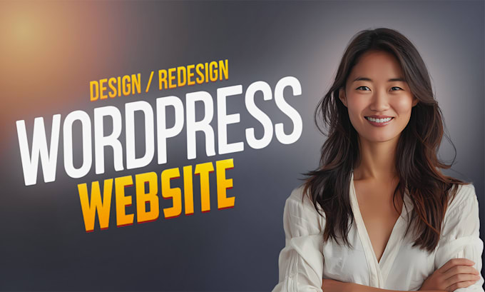 Gig Preview - Be a wordpress developer, or website builder to create wordpress website design