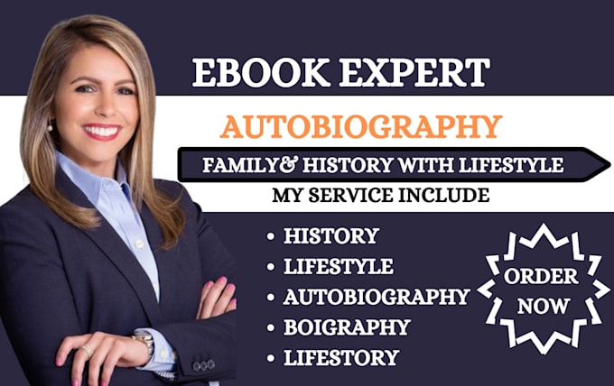 Bestseller - write your history, biography, lifestyle and autobiography