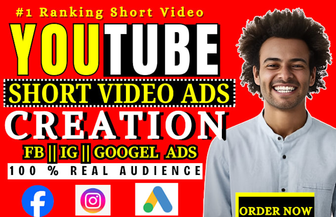 Gig Preview - Create short video ads for google ads, facebook ads and instagram ads promotion