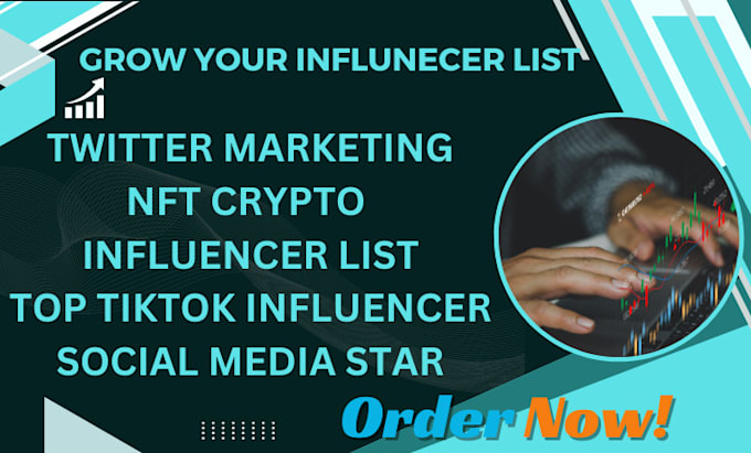 Gig Preview - Get top twitter influencer nft crypto influencer youtube top influencer tiktok