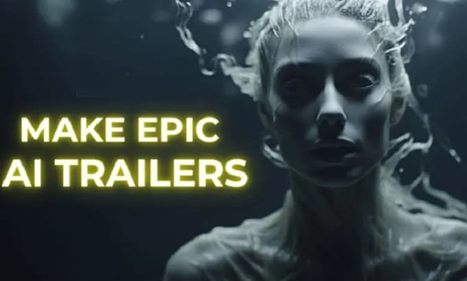 Bestseller - create HD generated ai movie trailer ai movie teaser clip or ai short film