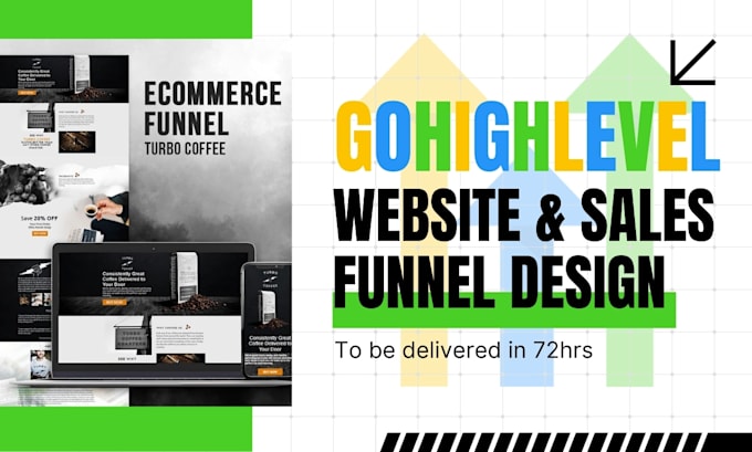 Gig Preview - Create gohighlevel sales funnel ghl website landing page, go high level expert