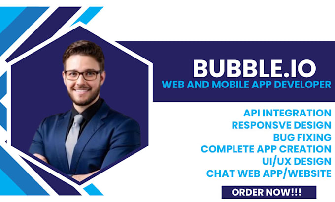 Bestseller - build bubble io responsive website, app, saas and mvp as bubble io developer