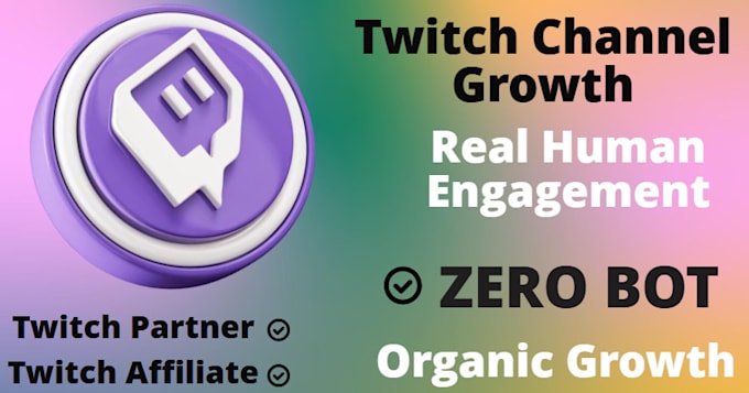 Gig Preview - Be your twitch channel campaign to get live viewers audience partner