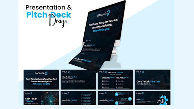 Gig Preview - Design stunning pitch deck and powerpoint presentation