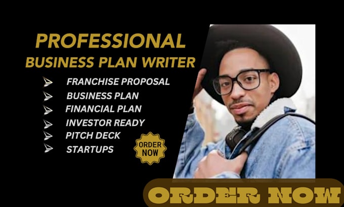 Gig Preview - Write investor ready business plan business plans  business plan writer business