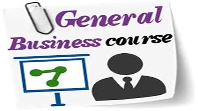 Gig Preview - Expertly assist you in all business courses