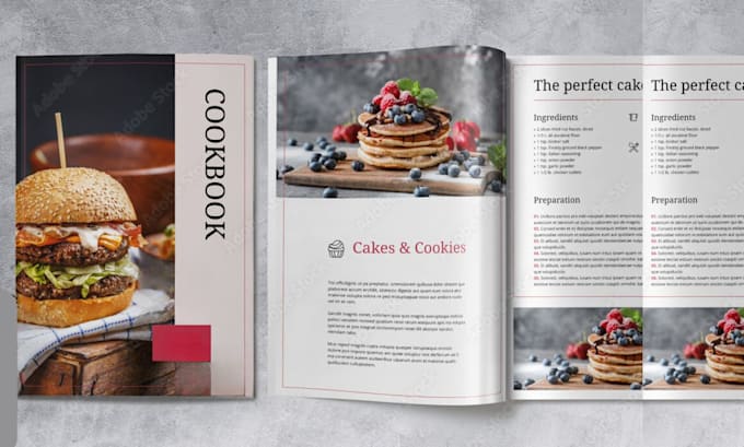 Gig Preview - Write high quality cookbook recipe books, cookbook formatting, cookbook design