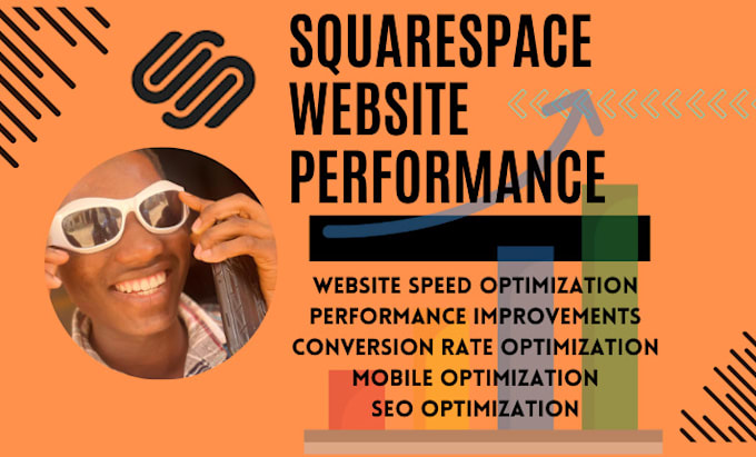 Gig Preview - Improve squarespace , website performance score, speed, conversion rate