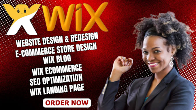 Gig Preview - Wix website redesign wix website design wix website redesign wix website design