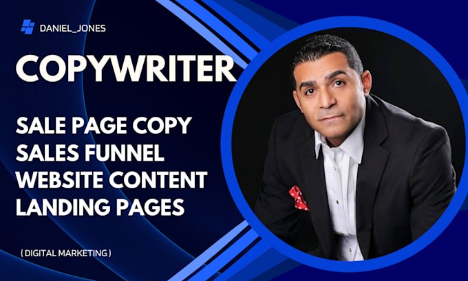 Gig Preview - Seo landing page copy sales funnel sales page website content as a copywriter