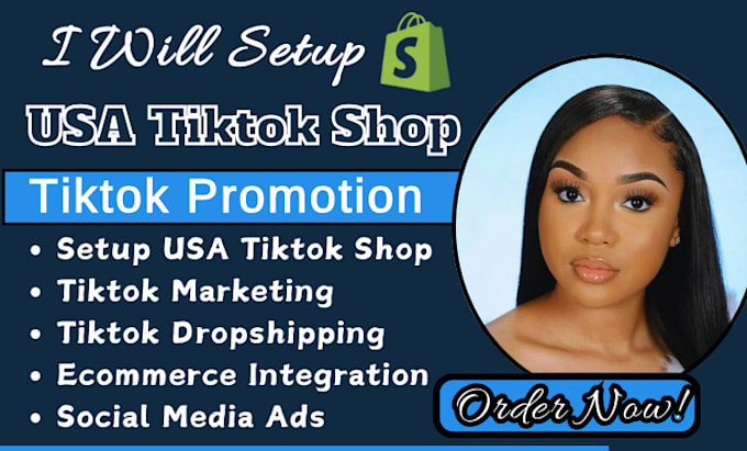 Gig Preview - Setup tiktok shop fix rejected products listing tiktok dropshipping ads manager