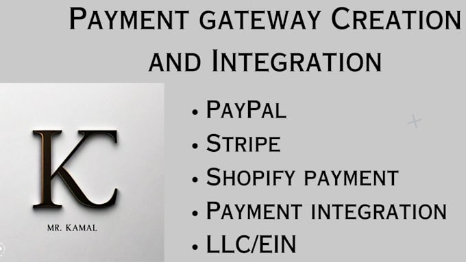 Gig Preview - Create and integrate shopify payment gateway stripe paypal to shopify store