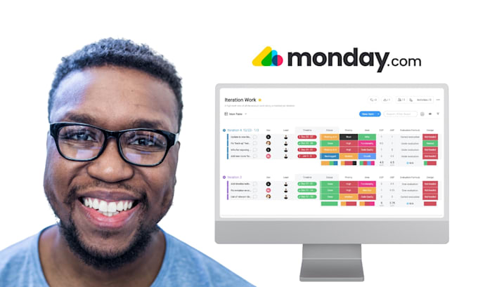 Gig Preview - Setup, automate and customize your monday CRM platform