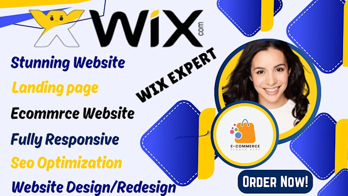 Gig Preview - Do seo wix store wix ecommerce website business wix studio website wix ecommerce