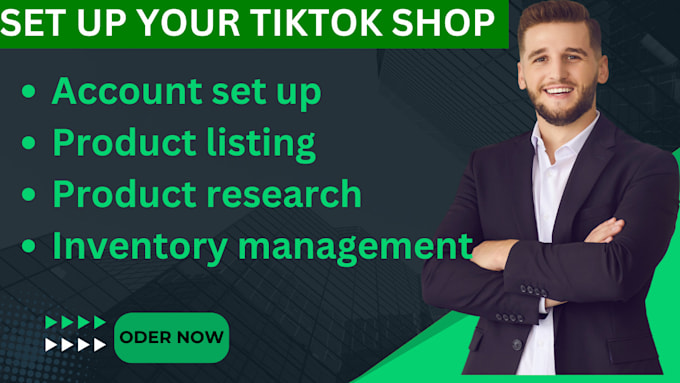 Gig Preview - Set up tiktok shop, tiktok ads campaign, tik tok  shop affiliate marketing,