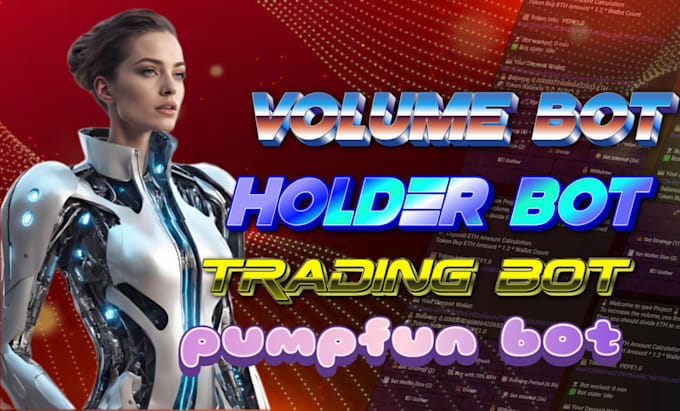 Gig Preview - Build increase volume, holder, trading bot on solana base, sui, pumpfun