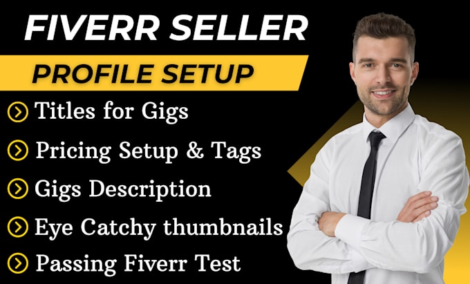 Gig Preview - Write complete SEO optimized gigs description for your fiverr profile