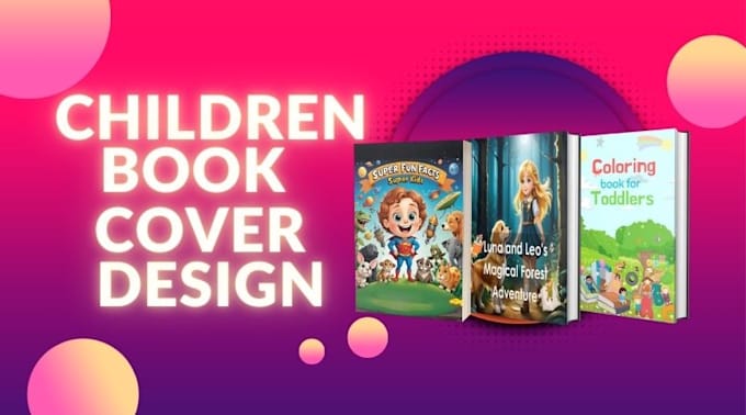 Gig Preview - Do children book cover design