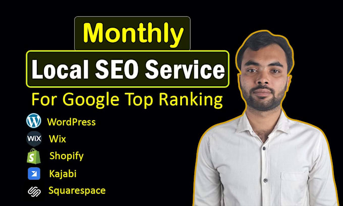 Gig Preview - Provide monthly local SEO service for google top rankings