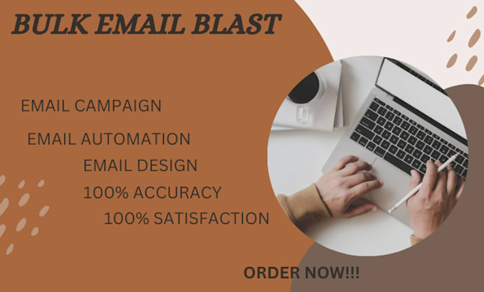 Gig Preview - Do bulk email blast, email campaign