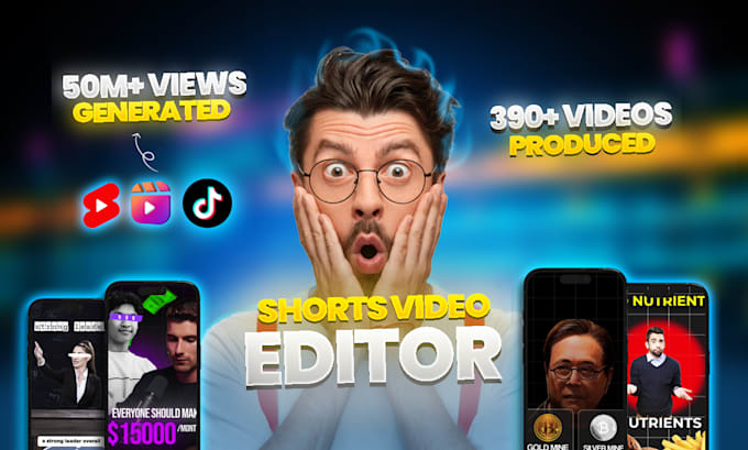 Bestseller - edit and repurpose content for youtube shorts, instagram reels