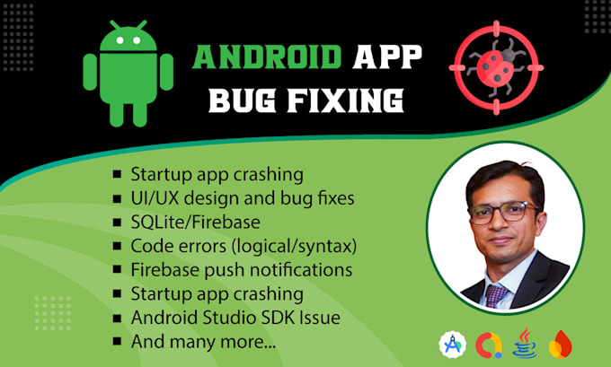 Gig Preview - Fix bugs errors crashes issues in your android app