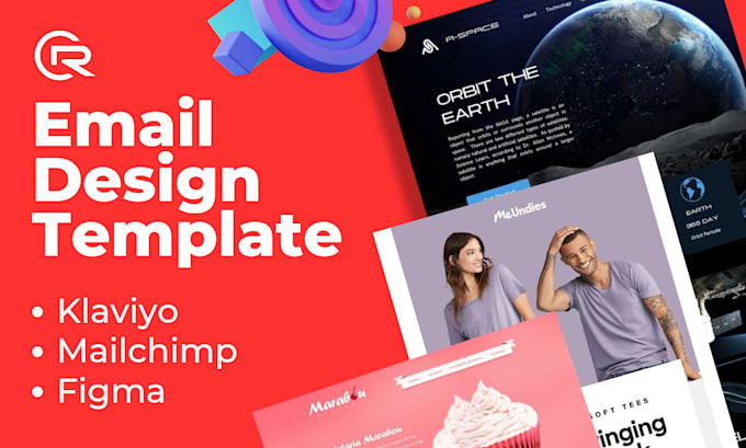 Gig Preview - Design email marketing template with klaviyo, canva, figma, mailchimp