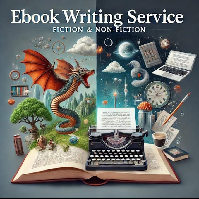 Gig Preview - Write custom fiction or non fiction e books for you