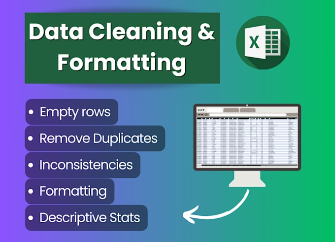 Gig Preview - Provide data cleaning with descriptive statistics