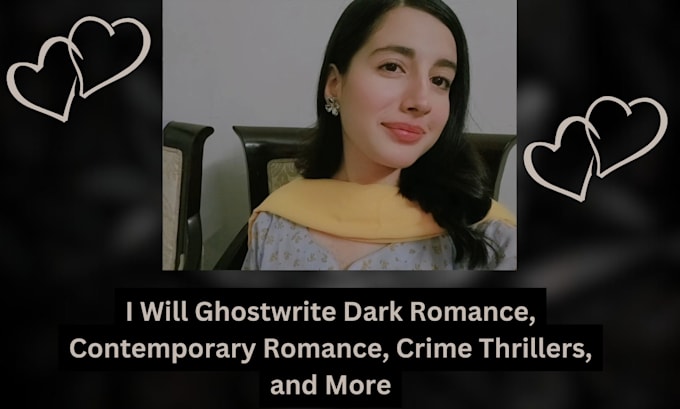 Gig Preview - Ghostwrite dark romance, contemporary romance, and more