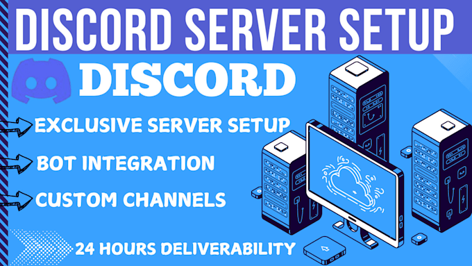 Gig Preview - Setup new or existing discord server in 24hrs