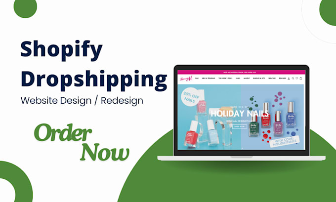 Bestseller - shopify website redesign shopify website design shopify dropshipping store