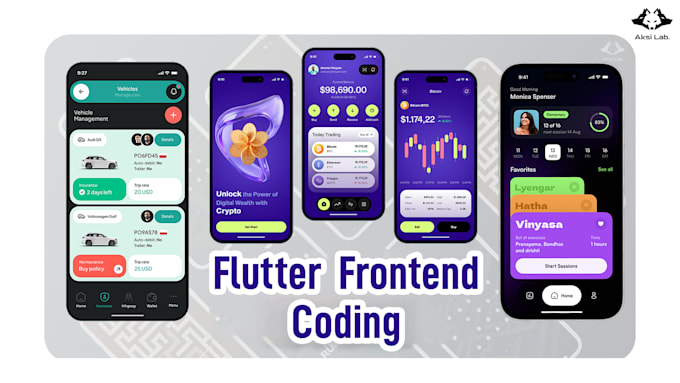 Bestseller - code the interface UI an UX you want with flutter