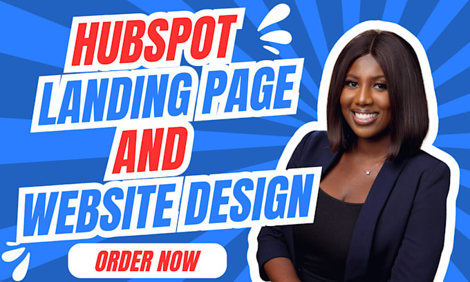 Gig Preview - Build you a hubspot website or landing page