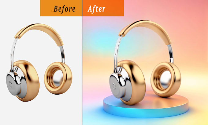 Bestseller - do before after images editing of your product photography