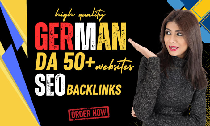 Bestseller - do SEO backlinks through german guest posts high da german link building