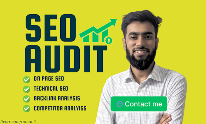 Gig Preview - Provide SEO audit, technical analysis, and actionable optimization plan