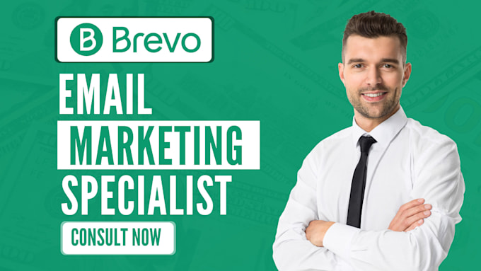 Gig Preview - Design brevo email marketing newsletter campaign, brevo automation templates