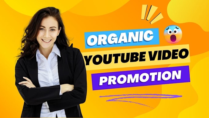 Bestseller - do organic youtube video promotion for growth