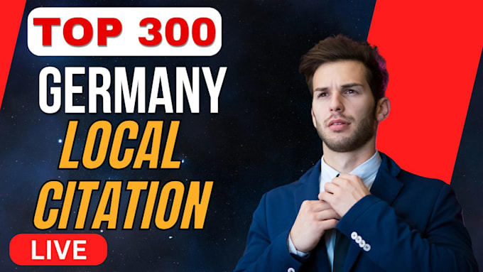 Gig Preview - Do top germany local citations for your business promotion